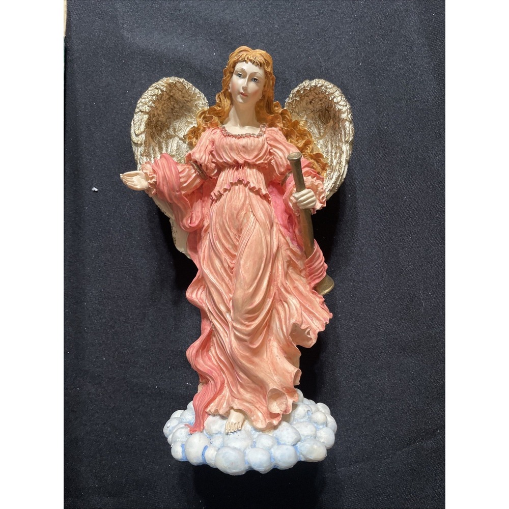 Glama International Angel Figurine With Box Christmas Holiday Decor